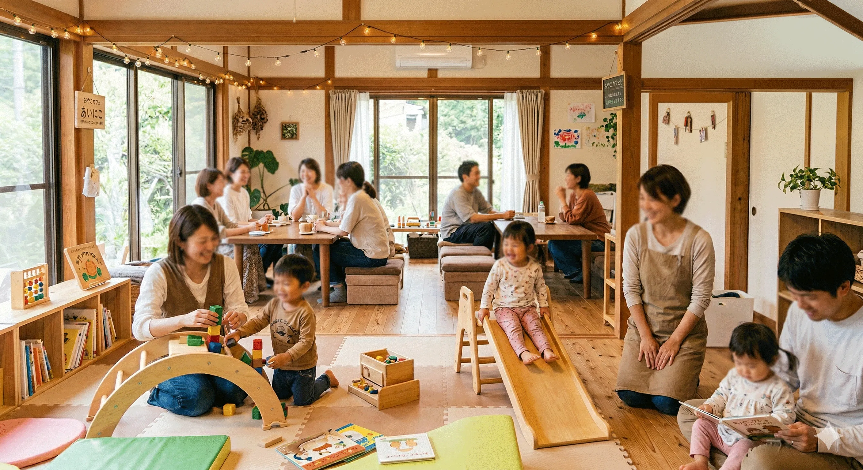 おやこカフェあいにこのイメージ